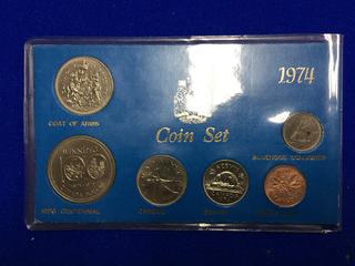 1974 Canadian Coin Set.
