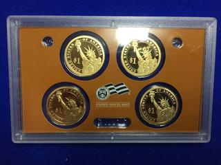 2007 United States Mint Presidential One Dollar Coin Proof Set.
