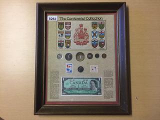 The entennial Collection Canadian Coin Set.