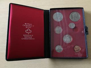 1972 Royal Canadian Mint Prestige Double Dollar Set with Silver Dollar.