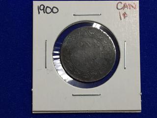 1900 Canada One Cent Coin.