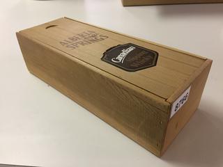 Wooden Box w/ Assorted Keytags.