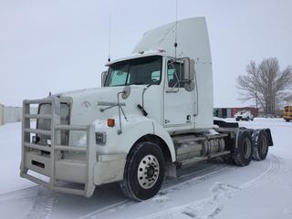 2016 Western Star 4900 T/A Day Cab c/w Detroit 505HP Diesel, 18 Spd, 46,000 LB Rear Axles, Radio & CB Receiver, Heated Driver Seat, Power Locks & Windows, Adjustable 5th Wheel, NightRider LEDs, Tire Chains, Fire Extinguishers, Tool Box, Emergency Triangles, 11R22.5 Tires, Showing 924,173 Kms (see attached document), VIN 5KJJALD64GPHM8565. Truck is ready to go to work, Current Safety.