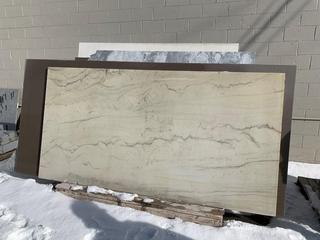 Selling Off-Site - Quantity of Quartz and Natural Stone. Located at 3624 Manchester Road SE., Calgary, AB. Viewing March 13th 10:00 AM to 3:00 PM By Appointment Only, Call Brad at (403) 371-9253.