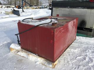 Hydraulic Fuel Tank, Approximately 110 Gallons.