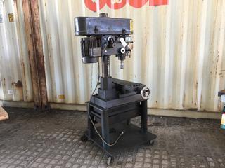 TWS Heavy Duty 12 Speed Drilling and Milling Machine 1 1/4in Capacity, 60 Hz 1 Phase.