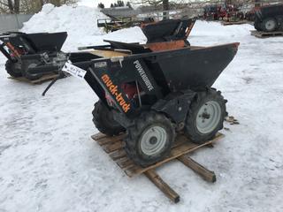 Power Drive Muck Truck 500lb Capacity Wheelbarrow w/ Honda GXV 160 Motor.