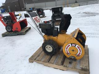 Canadiana 10 Hp 26in Snowblower. *Requires Repair*