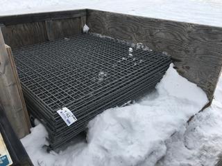 Quantity of Metal Grating 48in x 51in.