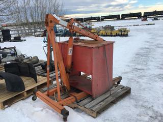 Rapid Clean Parts Washer Tank and Strongarm 8 Ton Hydraulic Jack.