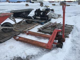 Mahaffy 48in Pallet Jack. *Requires Repair*