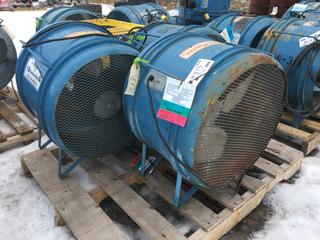 (3) Sure Flame 20in Construction Fans, Model# FN20.