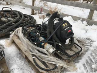 Submersible Pump and Shop Vac 8 Gallon.