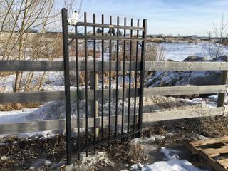 Black Metal Gate 4ft.