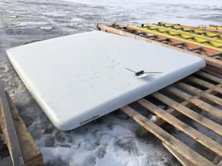 Pick-Up Box Cover, Approximately 6ft x 8ft. *Missing Hardware*