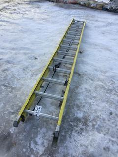 Featherlite 375 Fiberglass Extension Ladder 28ft.