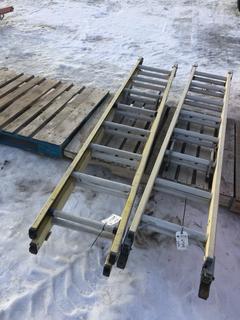 (2) Featherlite Fiberglass Ladder 16ft.