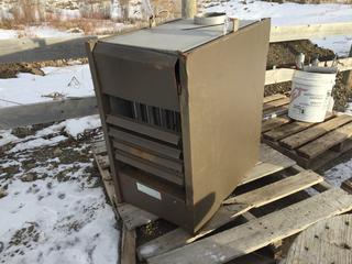 Excello ITT Grinnell Overhead Shop Heater, Model# PTO-100.