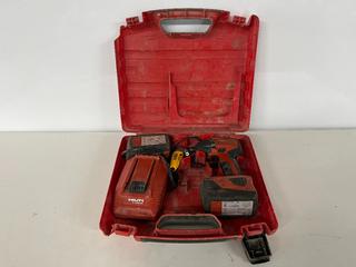 Hilti SID 18-A 18V Impact Driver with (2) Batteries and Charger.