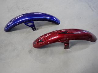 (2) Motorcycle Fenders.