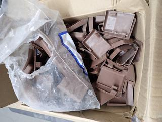 Quantity of Angle and Suspension Cover Cap Brackets.