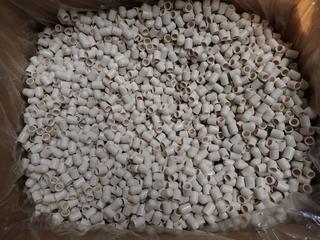 Quantity of Large White End Caps.