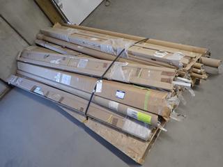 Quantity of Metal Channels with Gaskets.