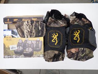 Unused Browning 3pc Country Camo Seat Cover Kit, #032-6095-2.