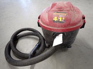 Shop Vac Wet/Dry Vacuum, Model 86796-71, 4 Gallon, 1.5 Peak HP.