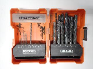 Ridgid Black Oxide Bit Set, Incomplete.