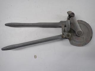 Ridgid 358 Geared Ratchet Tube Bender, 3in (76mm) OD.