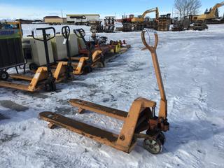 C.E. Pallet Jack 2500kg Capacity 48in Forks.