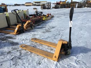 C.E. Pallet Jack 2500kg Capacity 48in Forks.