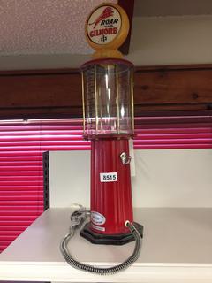 Olde Tyme Reproduction "Roar With Gilmore" Replica Gas Pump. S/N 88-078317