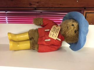 Paddington Bear Stuffed Animal.