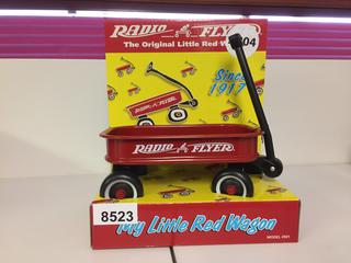 Radio Flyer Little Red Wagon Toy, Model 901.