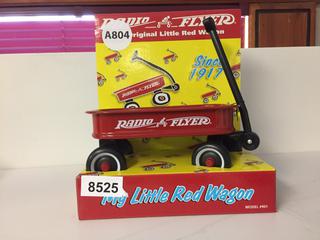 Radio Flyer Little Red Wagon Toy, Model 901.