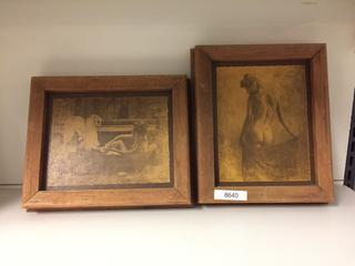 (2) Small Vintage Prints.