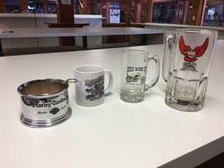 Assorted Mugs.