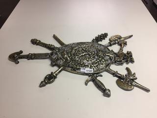Metal Coat Of Arms.