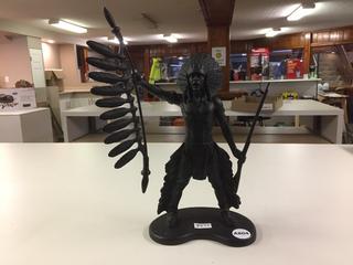 Native Chief Statue, 19 in.