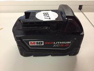 Milwaukee M18 Lithium XC 5.0 Battery Pack