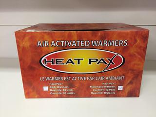 Box of Heat Pax Air Activated Warmers.