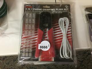 2 In 1 Phone Crimping Plier Set & Other Tools.
