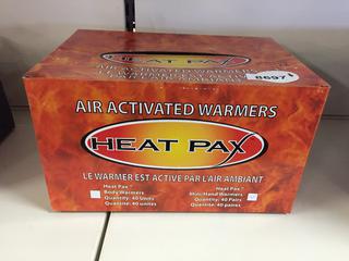 Box of Heat Pax Air Activated Warmers.