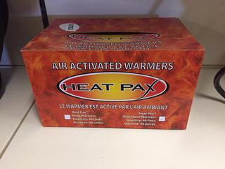 Box of Heat Pax Air Activated Warmers.
