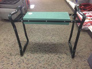 Folding 17 1/2 in. Metal Stool.
