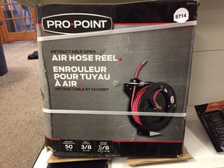 Pro Point Retractable Air Hose Reel.