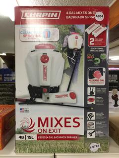 Chapin 4 Gallon Backpack Sprayer.