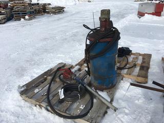 Hydraulic Grease Pump and Gas Boy Super Jet Hand Pump.